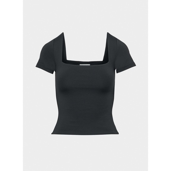 nwot Aritzia (new branding) contour new squareneck t shirt S - Picture 1 of 4